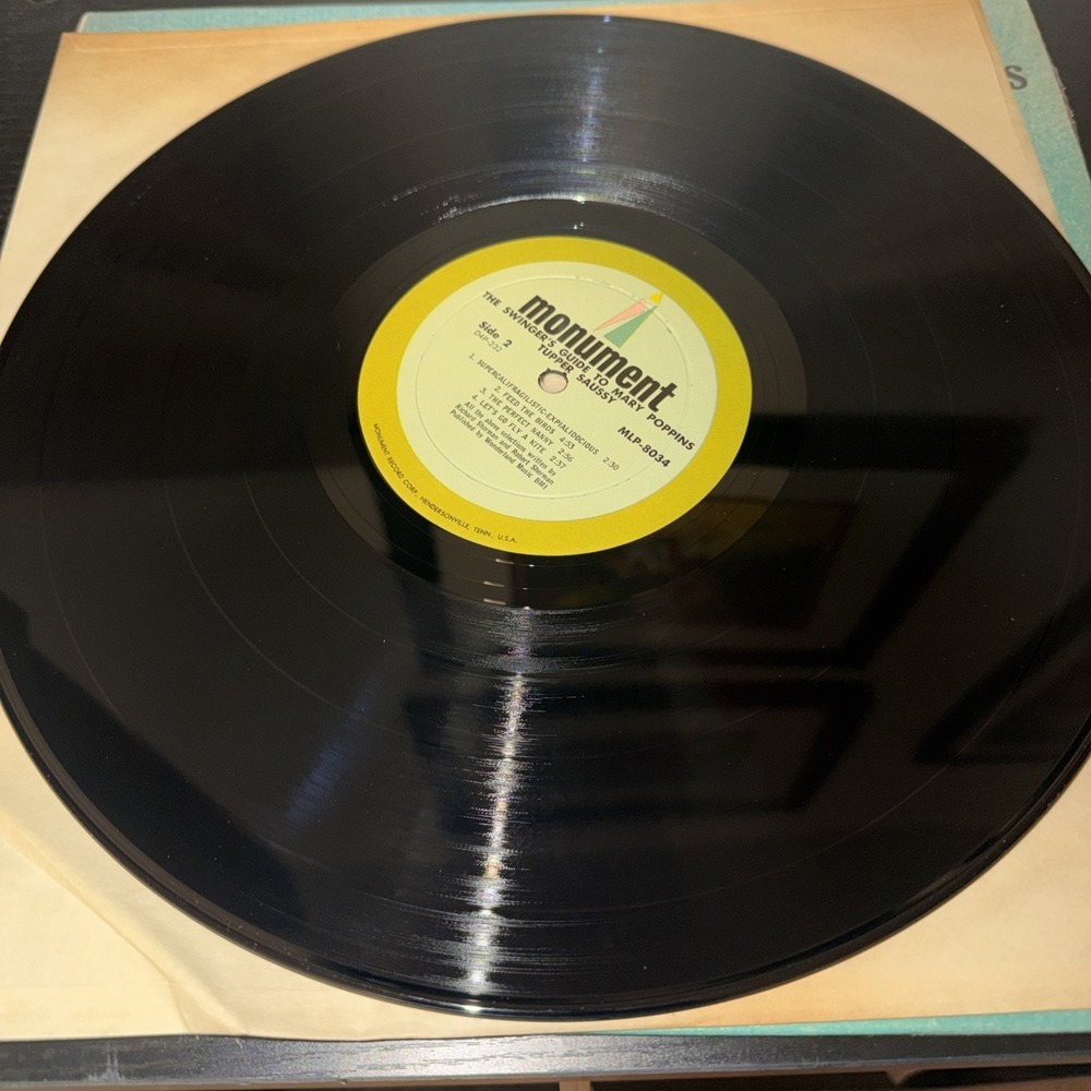 The Tupper Sassy Quartet- Swingers Guide To Mary Poppins Vinyl LPSLP-1803 EX - Picture 13 of 16